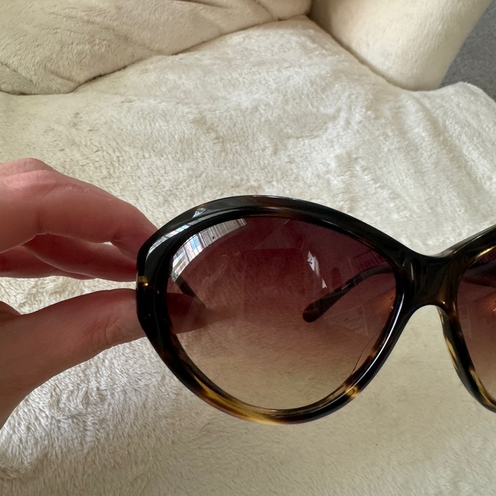 Oliver Peoples Oversized Tortoise Shell Sunglasses Handmade in Japan Luxury - Picture 6 of 10